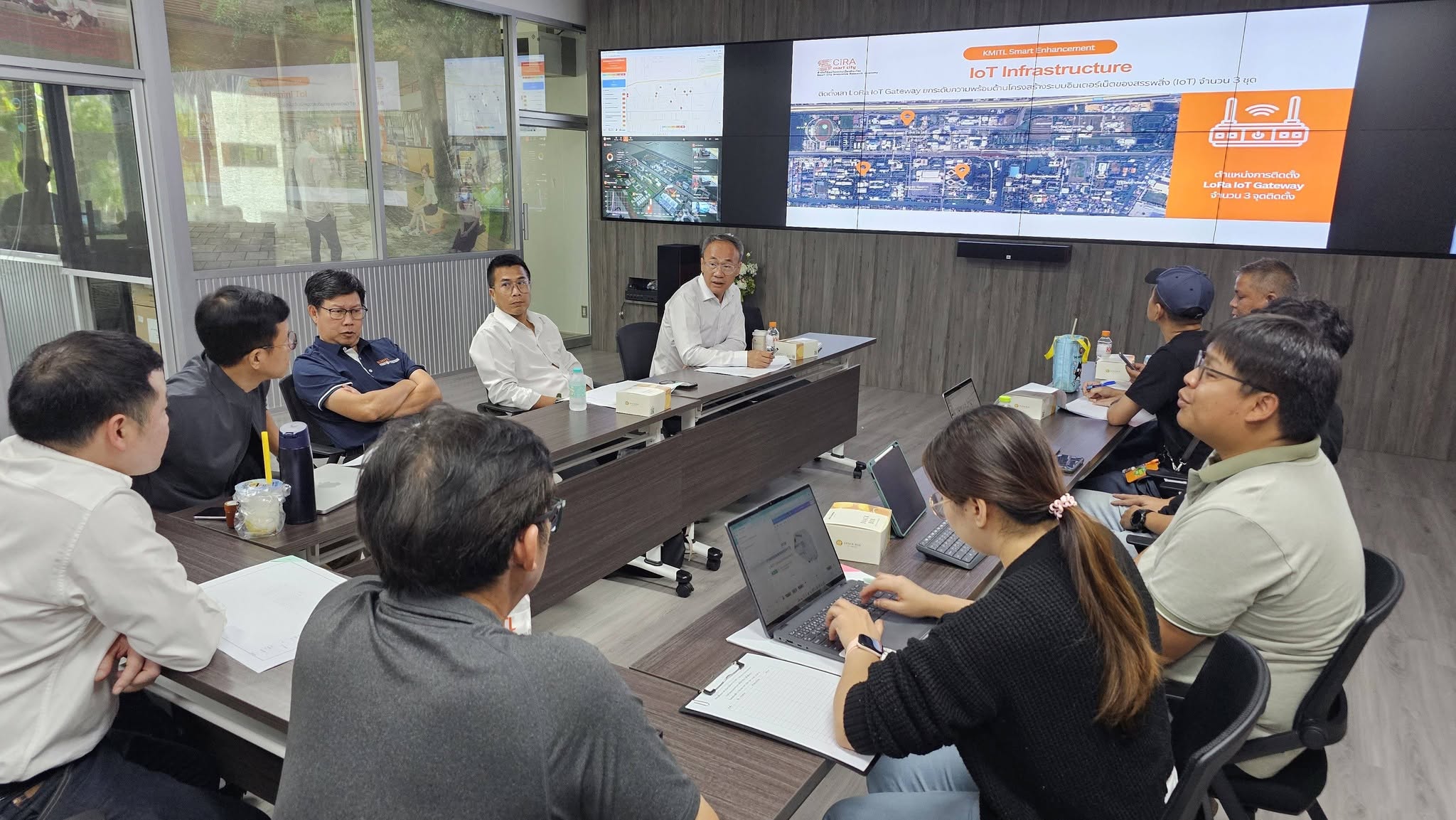 ประชุมแนวทางดำเนินงานโครงการ KMITL Campus Enhancement กับ 5 หน่วยงาน